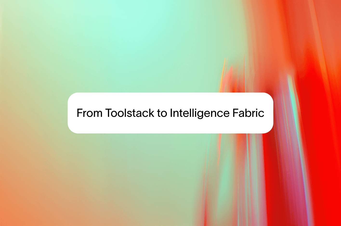Rethinking AI Adoption in the Contact Center: From One Off Tools to Full System Intelligence